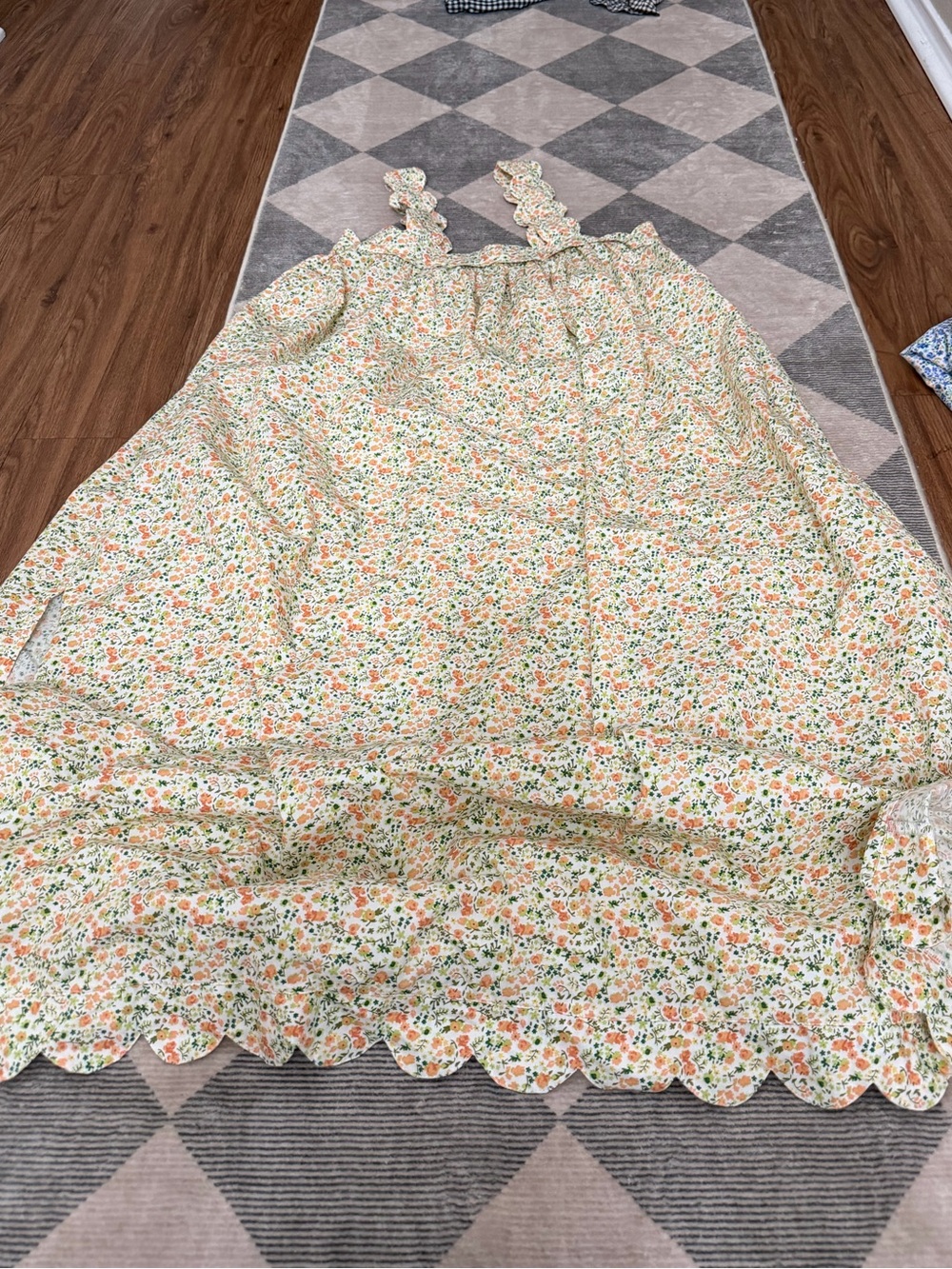 Piyama Elodie Resort Dress FLORET GREEN